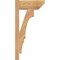 Ekena Millwork Balboa Slat Smooth Outlooker, Western Red Cedar, 5 1/2"W x 12"D x 24"H OUT06X12X24BOA06SWR - alternate 4